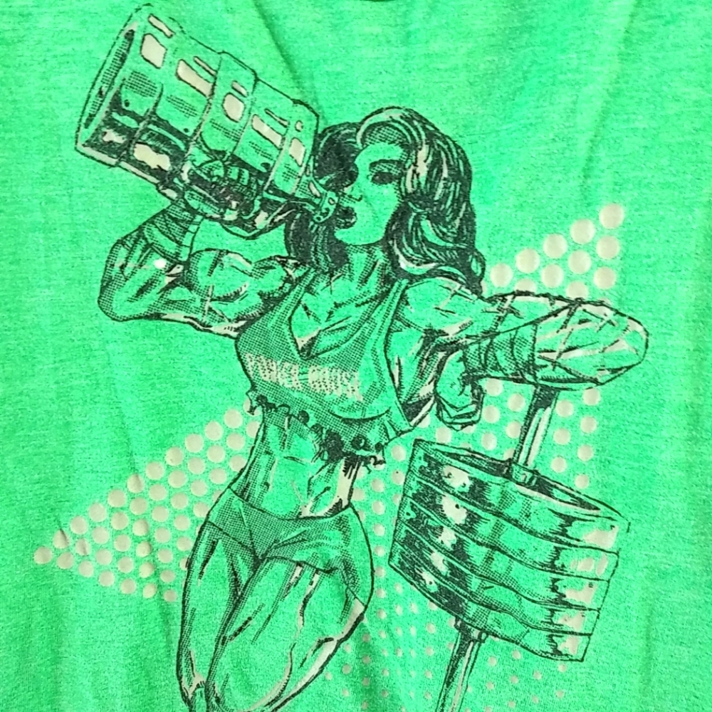 PowerHouse Gym Houston S Green Tank Top